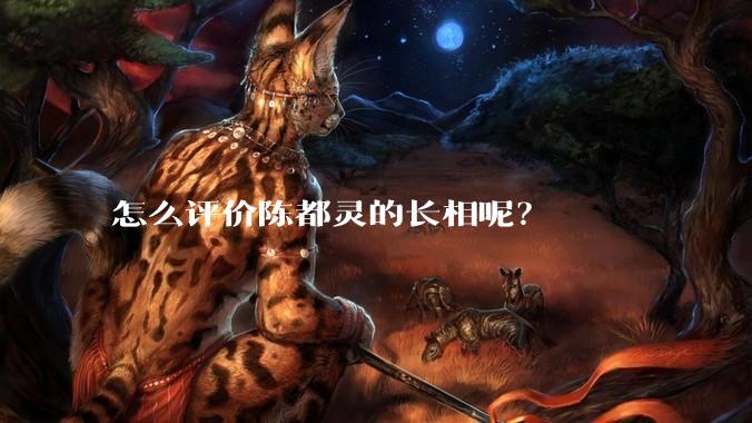 怎么评价陈都灵的长相呢？