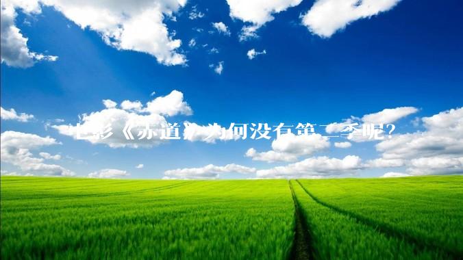电影《赤道》为何没有第二季呢？